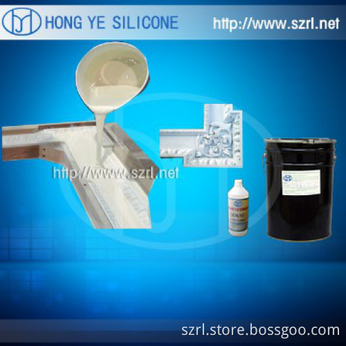 RTV silicone rubber for gypsum corner and ceiling mold